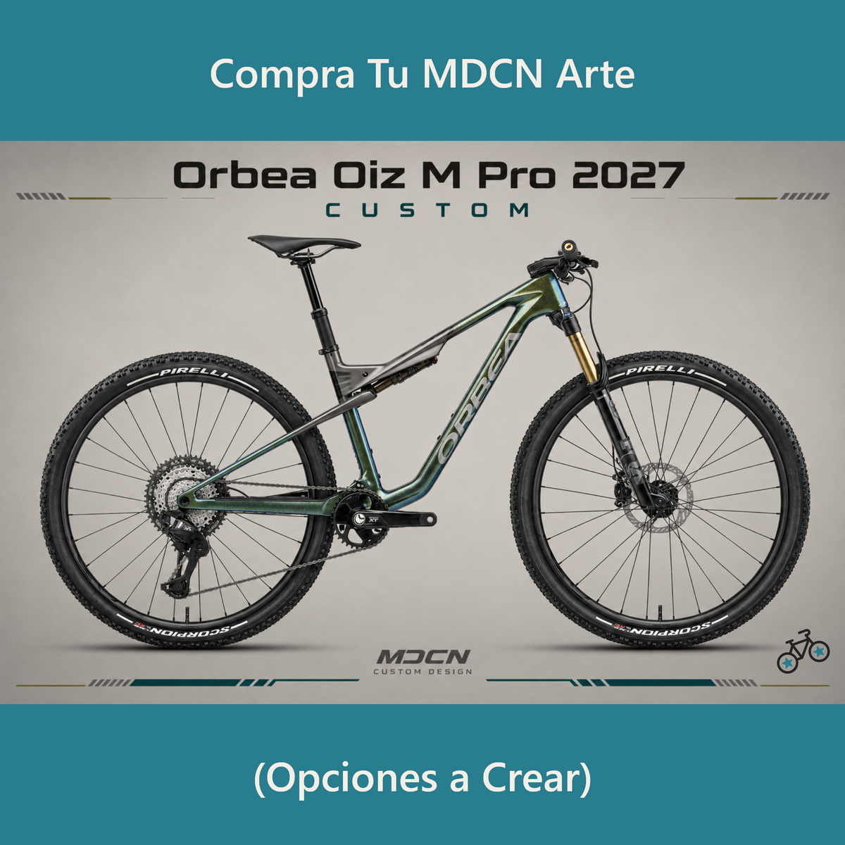 Orbea Oiz M-PRO 2027 Arte Digital Limitado