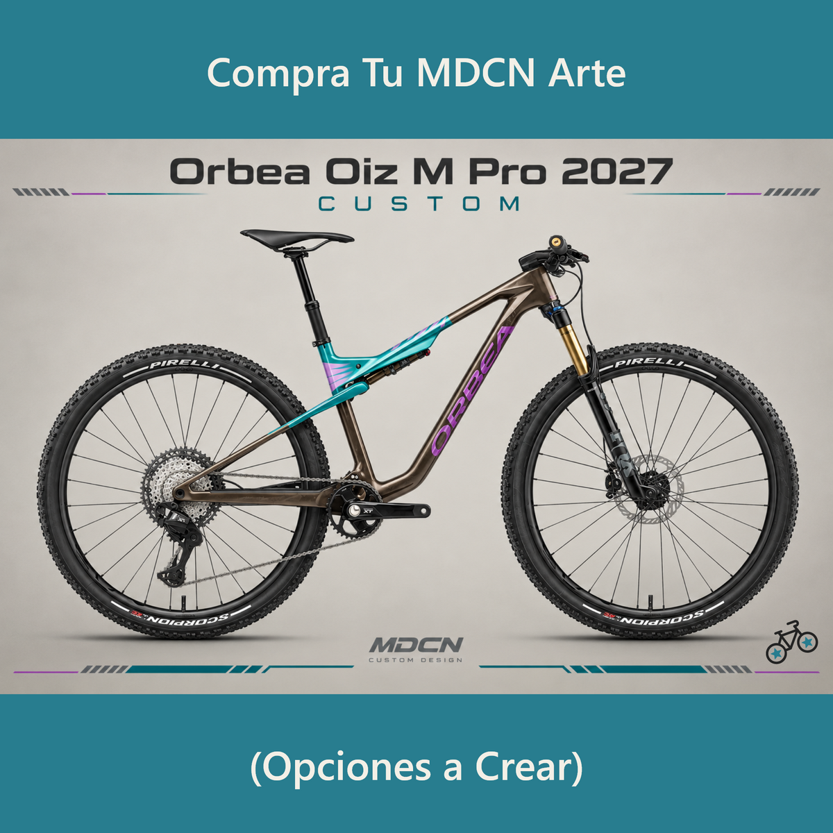 Orbea Oiz M-PRO 2027 Arte Digital Limitado