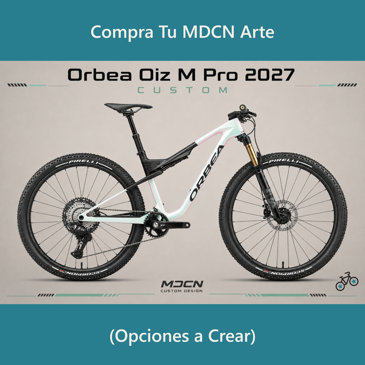 Orbea Oiz M-PRO 2027 Arte Digital Limitado