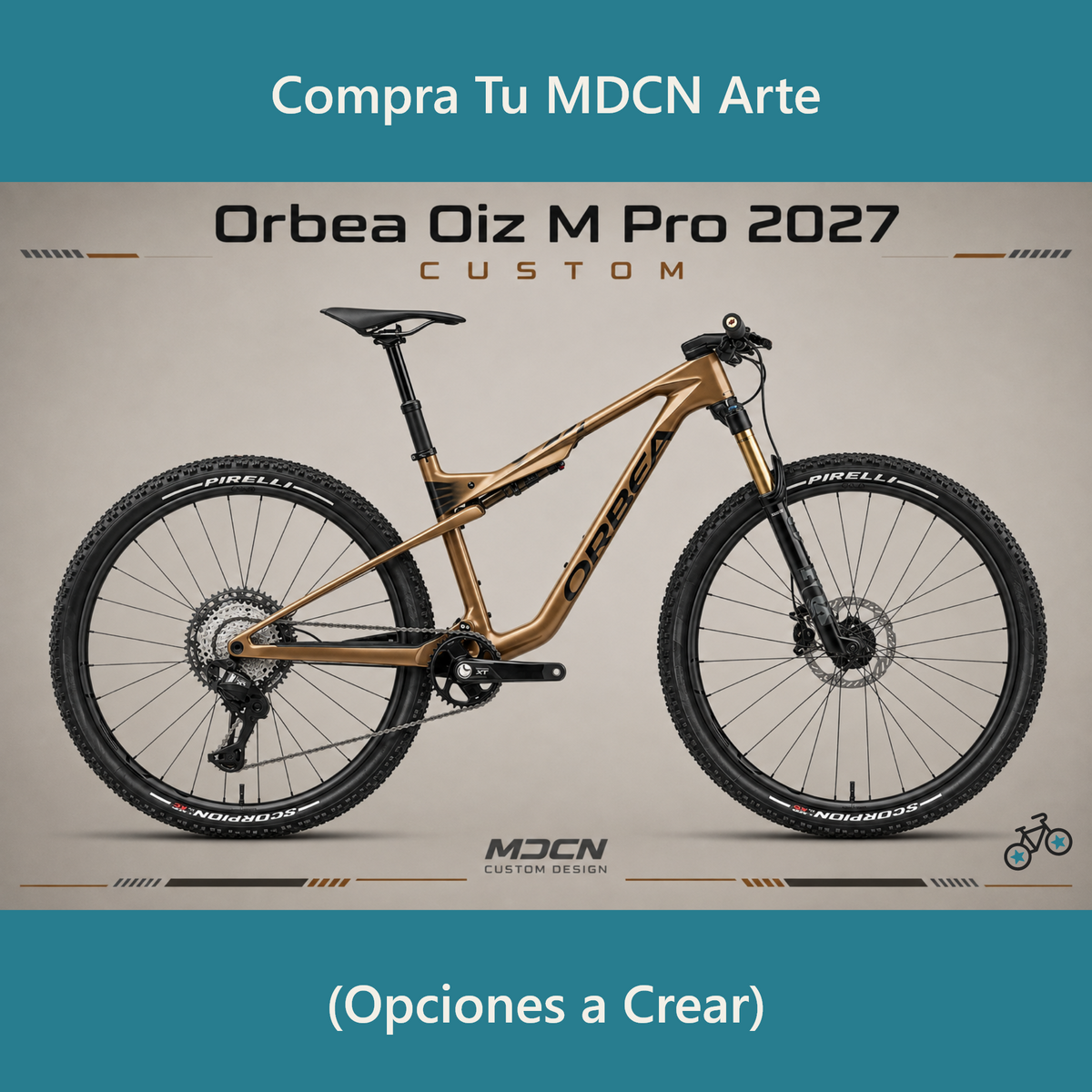 Orbea Oiz M-PRO 2027 Arte Digital Limitado