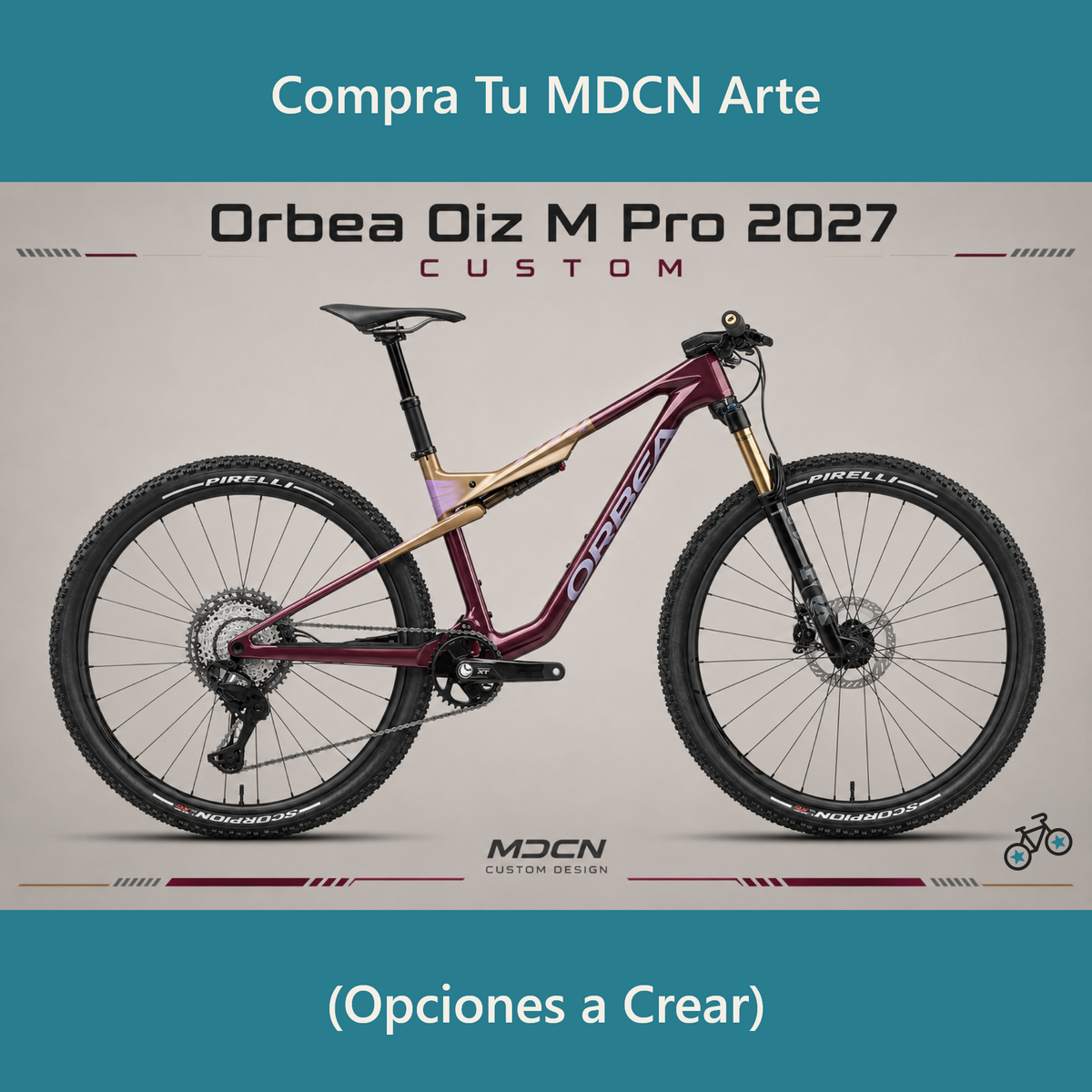 Orbea Oiz M-PRO 2027 Arte Digital Limitado