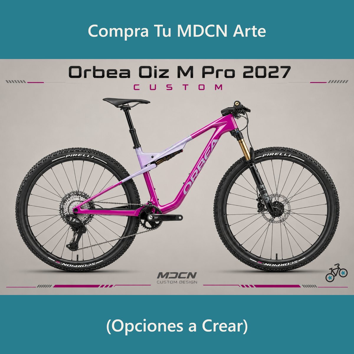 Orbea Oiz M-PRO 2027 Arte Digital Limitado